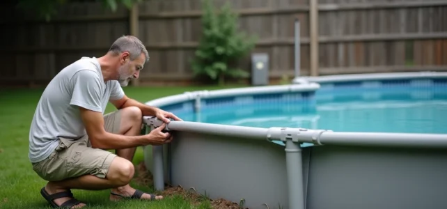 Piscine autoportée qui penche : astuces et solutions pour la remettre d’aplomb Piscine autoportée qui penche : astuces et solutions pour la remettre d’aplomb